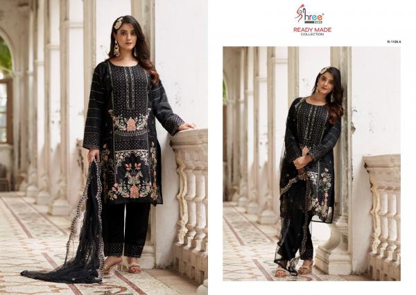 Shree R 1109 Organza Readymade Festive Pakistani Suits Collection